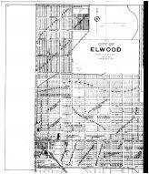 Elwood City, Elwood Outline Map - Left, Madison County 1901